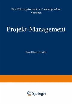 Projekt-Management - Schröder, Harald Jürgen