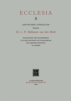 Ecclesia II - Bakhuizen Van den Brink, J. N.