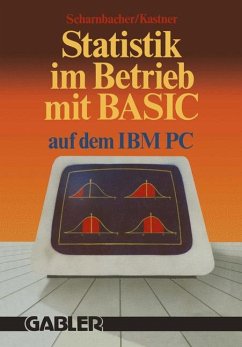 Statistik im Betrieb mit BASIC auf dem IBM-PC - Scharnbacher, Kurt