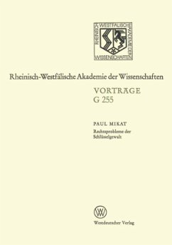 Rechtsprobleme der Schlüsselgewalt - Mikat, Paul