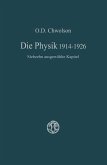 Die Physik 1914¿1926