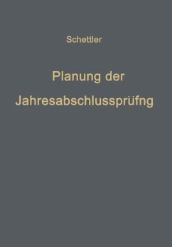 Planung der Jahresabschlußprüfung - Schettler, Klaus