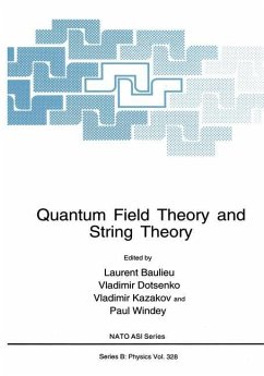 Quantum Field Theory and String Theory