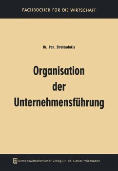 Organisation der Unternehmensführung - Stratoudakis, Panagiotis