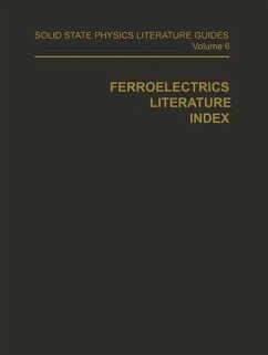 Ferroelectrics Literature Index - Connolly, T. F.