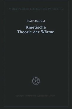 Kinetische Theorie der Wärme - Herzfeld, Karl F.
