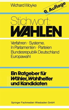 Cover Stichwort: Wahlen