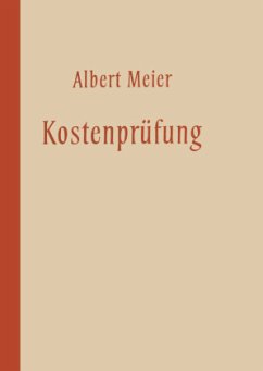 Kostenprüfung - Meier, Albert