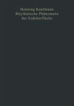 Rhythmische Phänomene der Erdoberfläche - Kaufmann, Henning