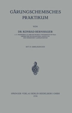 Gärungschemisches Praktikum - Bernhauer, Konrad