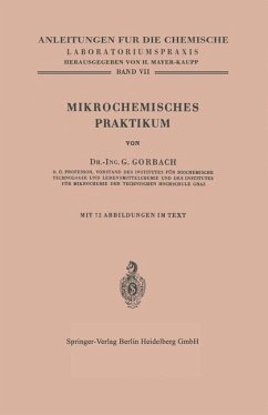 Mikrochemisches Praktikum - Gorbach, Georg