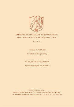 Cover Bio-Medical Engineering. Strömungsfragen der Medizin