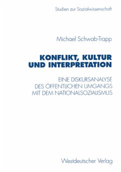 Konflikt, Kultur und Interpretation - Schwab-Trapp, Michael