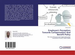 Employee's Perception Towards Compensation And Benefit Policy