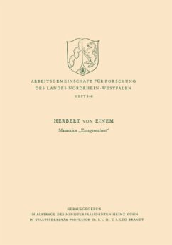 Masaccios ¿Zinsgroschen¿ - Einem, Herbert von