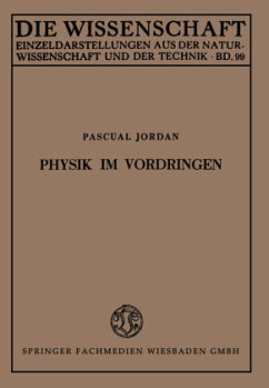 Physik im Vordringen - Jordan, Pascual