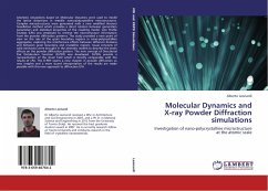 Molecular Dynamics and X-ray Powder Diffraction simulations