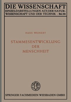Cover Stammesentwicklung der Menschheit