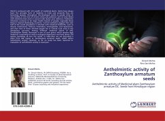 Anthelmintic activity of Zanthoxylum armatum seeds