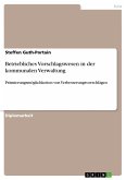 Betriebliches Vorschlagswesen in der kommunalen Verwaltung (eBook, PDF)