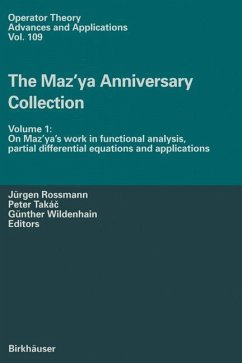 The Maz¿ya Anniversary Collection