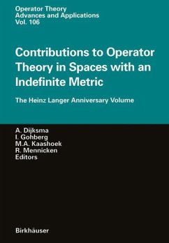 Contributions to Operator Theory in Spaces with an Indefinite Metric