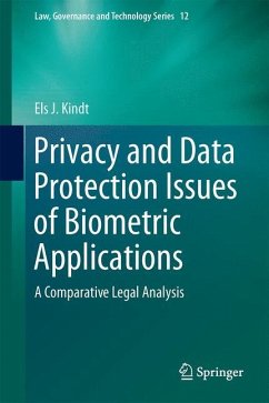 Privacy and Data Protection Issues of Biometric Applications - Kindt, Els J.