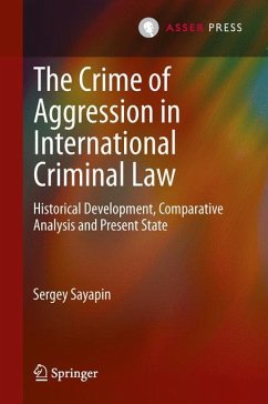 The Crime of Aggression in International Criminal Law - Sayapin, Sergey
