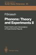 Phonons: Theory and Experiments II - Bild 1