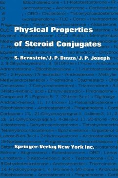 Physical Properties of Steroid Conjugates - Bernstein, Seymour; Dusza, J. P.; Joseph, J. P.