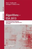 Algorithms ¿ ESA 2013