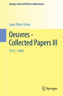 Oeuvres - Collected Papers III - Serre, Jean-Pierre