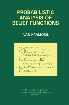 Probabilistic Analysis of Belief Functions - Kramosil, Ivan