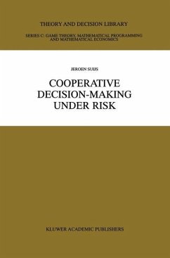 Cooperative Decision-Making Under Risk - Suijs, Jeroen