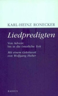 Liedpredigten - Ronecker, Karl-Heinz