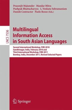 Multi-lingual Information Access in South Asian Languages