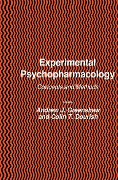 Experimental Psychopharmacology - Greenshaw, Andrew J.;Dourish, Colin T.