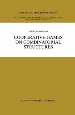 Cooperative Games on Combinatorial Structures - Bilbao, Jesús Mario