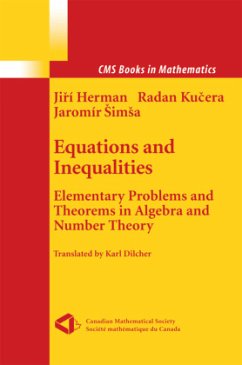 Equations and Inequalities - Herman, Jiri;Kucera, Radan;Simsa, Jaromir