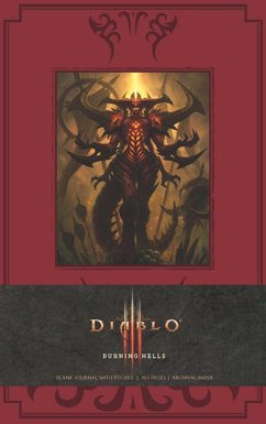 Diablo Burning Hells Hardcover Blank Journal - Blizzard Entertainment