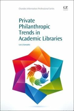 Private Philanthropic Trends in Academic Libraries - Gonzalez, Luis