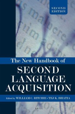 The New Handbook of Second Language Acquisition - Ritchie, William C.; Bhatia, Tej K.