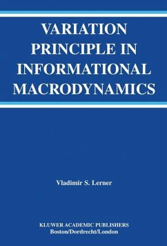 Variation Principle in Informational Macrodynamics - Lerner, Vladimir S.