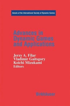 Advances in Dynamic Games and Applications