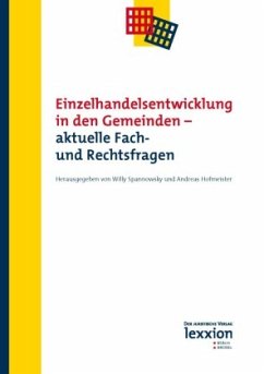 Cover Einzelhandelsentwicklung in den Gemeinden - aktuelle Fach- und Rechtsfragen