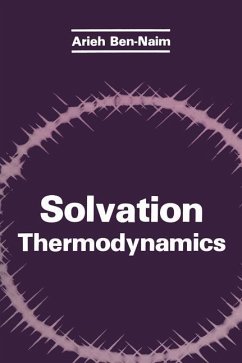 Solvation Thermodynamics - Ben-Naim, Arieh Y.