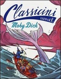 Cover Moby Dick da Herman Melville. Classicini