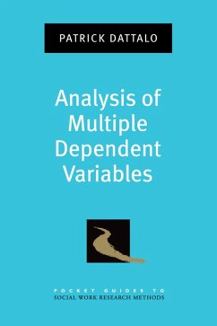 Analysis of Multiple Dependent Variables (eBook, PDF) - Dattalo, Patrick