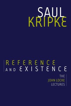 Reference and Existence (eBook, PDF) - Kripke, Saul A.