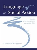 Language As Social Action (eBook, PDF)